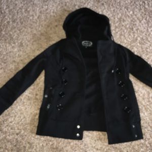 Black coat